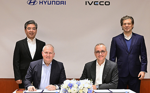 Hyundai Global eLCV platformuyla Iveco'ya destek verecek
